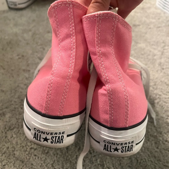 Pink platform converse - Picture 5 of 6